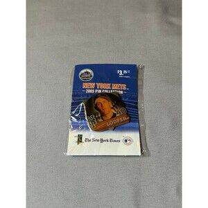 MLB New York Mets Looper Collectible Hat / Lapel Pin 2005